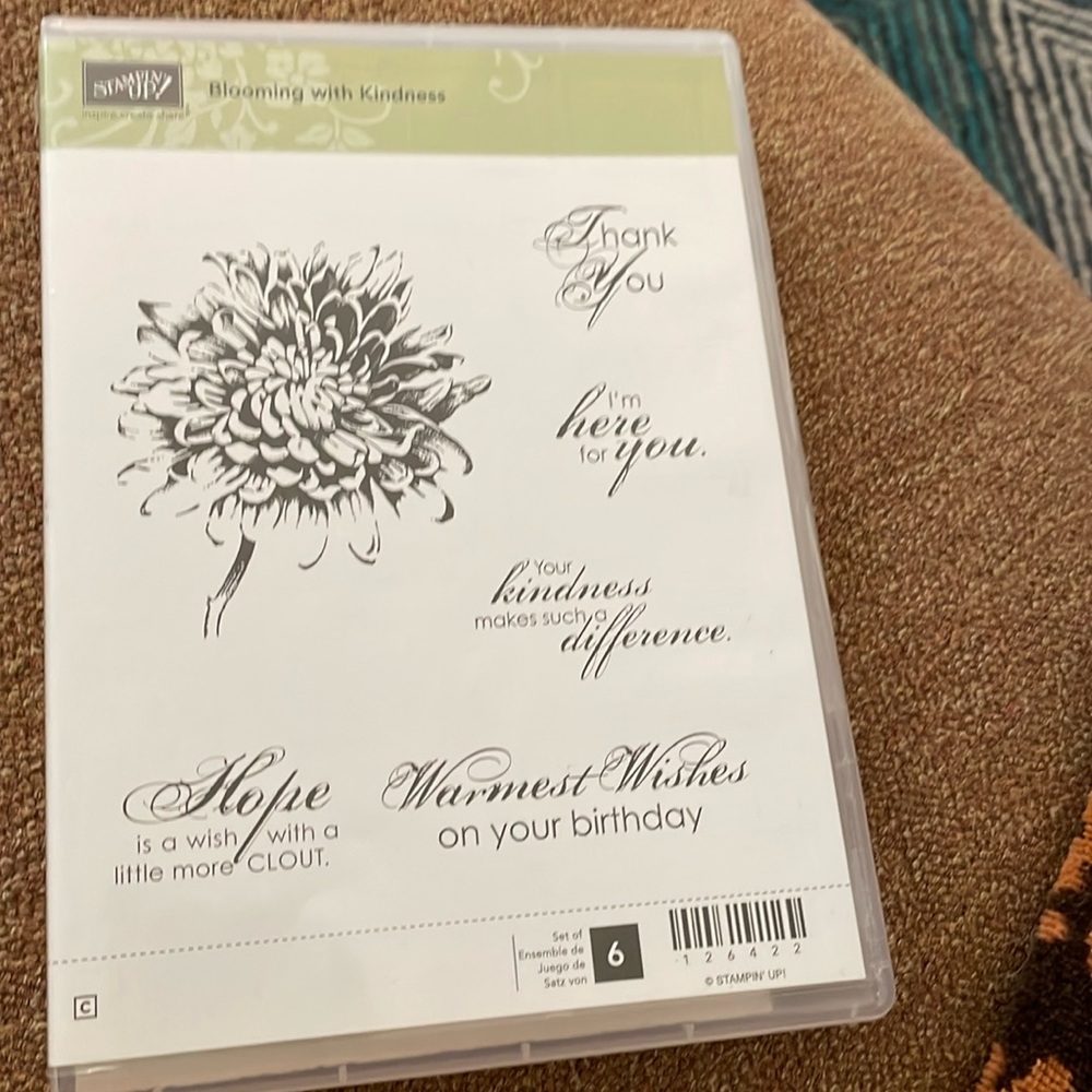 Blooming with Kindness stamp set of 6